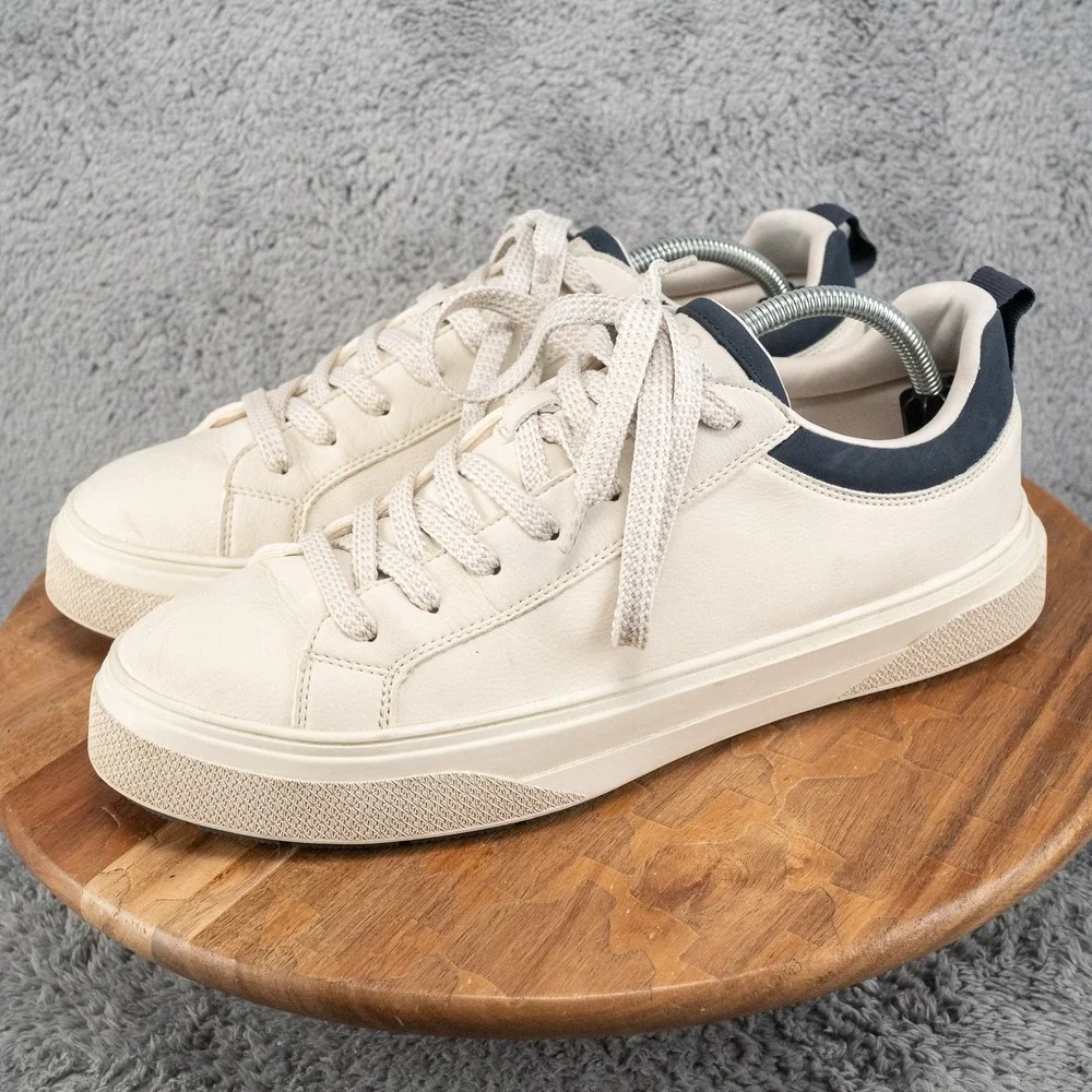 10.5 MEN - Aldo Bas - Bone/Navy - Fashion Court Sneaker